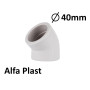 Колено PPR Альфа Пласт 40/45