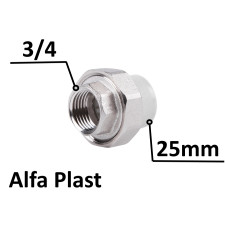 Американка PPR Альфа Пласт 25х3/4 Внутренняя