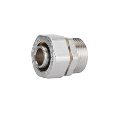 Муфта металопластикова 16-1/2 зовн. обжимна цанга SD PLUS PRO