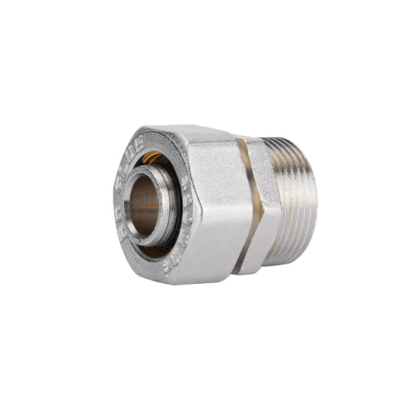 Муфта металопластикова 16-1/2 зовн. обжимна цанга SD PLUS PRO