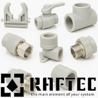 Полипропиленовые фитинги для пайки 25 мм Raftec